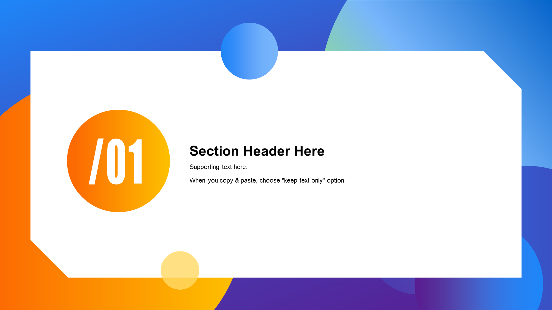 Multi-color creative Internet communication work summary PPT case