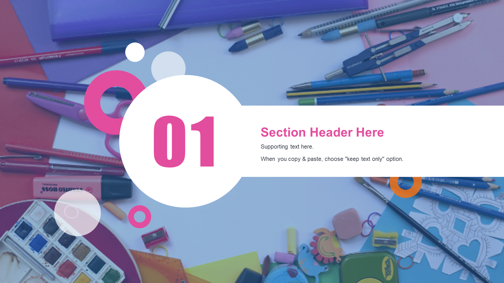 Multi-color creative education learning summary PPT case