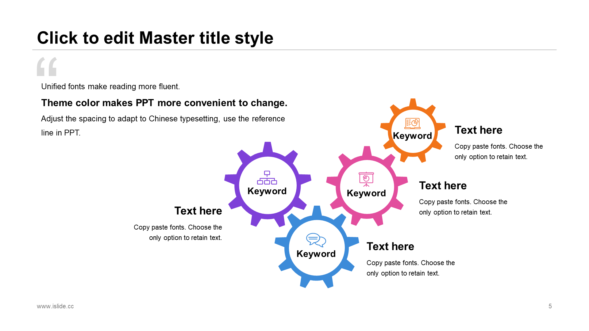 Multi-color creative education learning summary PPT case