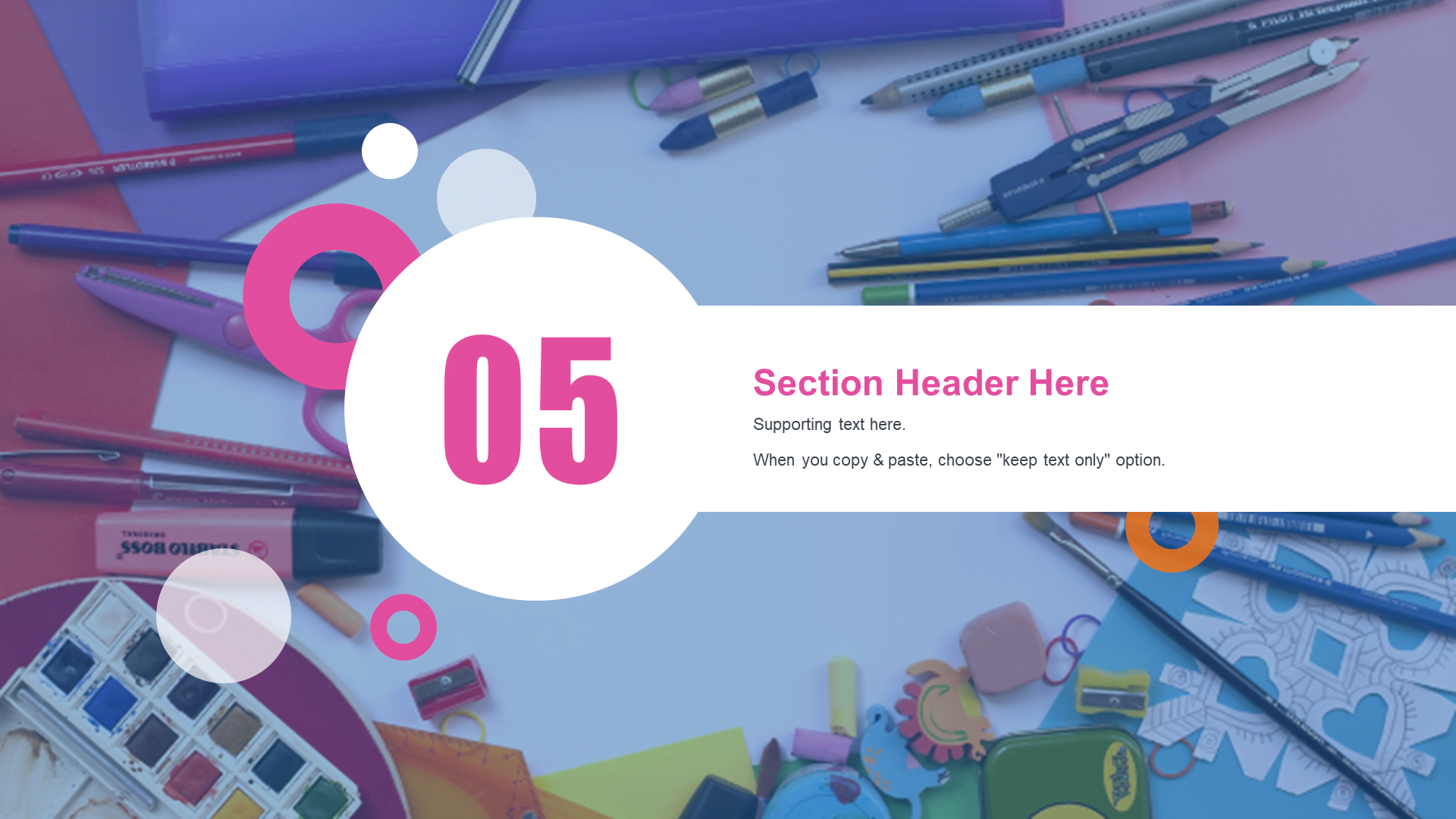 Multi-color creative education learning summary PPT case