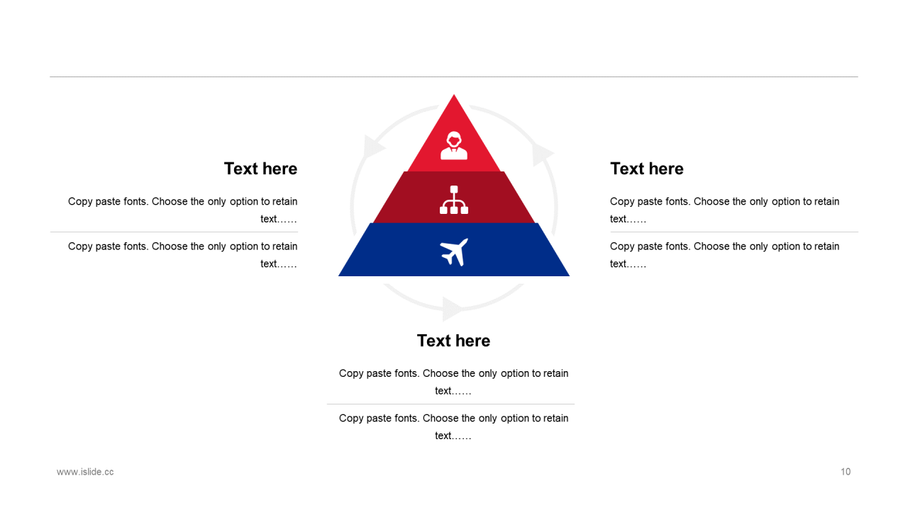 红色商务[永不停息,奔跑向前]PPT原创商务模板