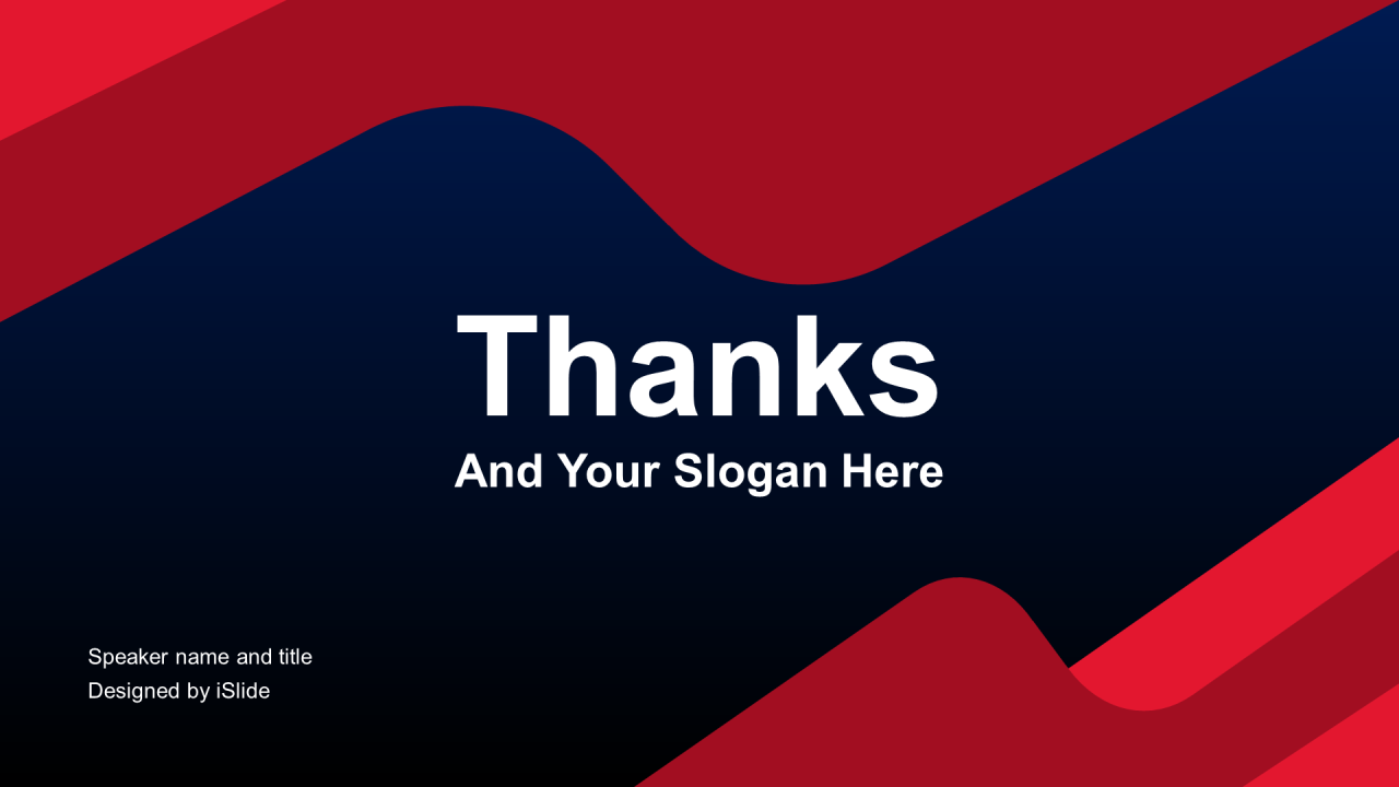 红色商务[永不停息,奔跑向前]PPT原创商务模板