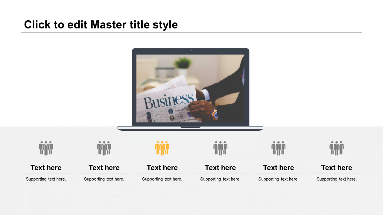 黑色商务工作总结培训课件PPT案例