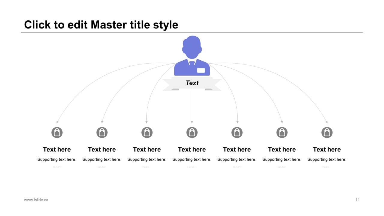 蓝色插画物流快递工作总结PPT案例