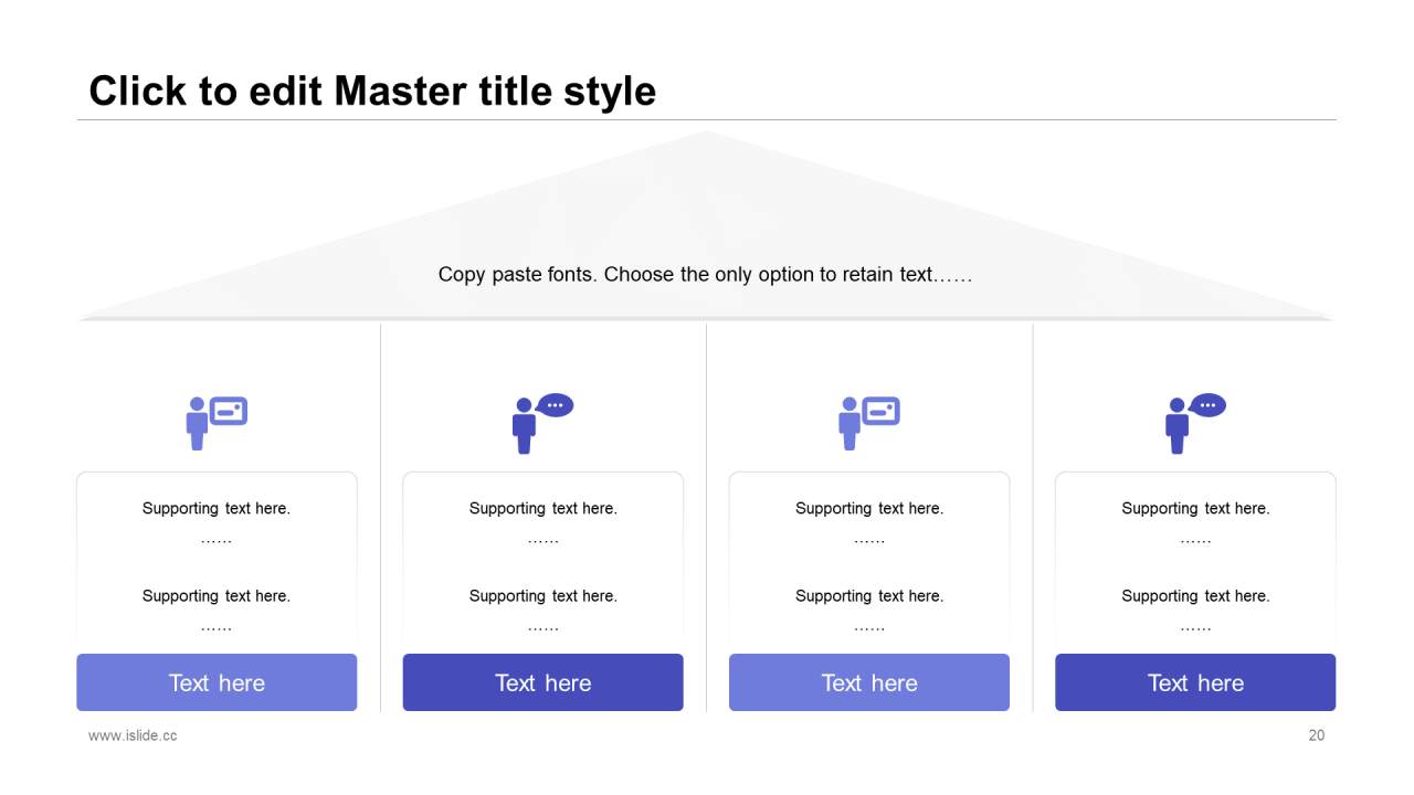 蓝色插画物流快递工作总结PPT案例