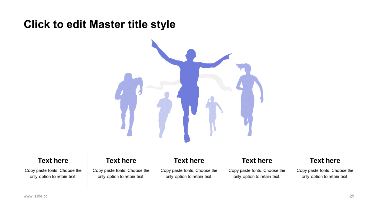 蓝色插画物流快递工作总结PPT案例