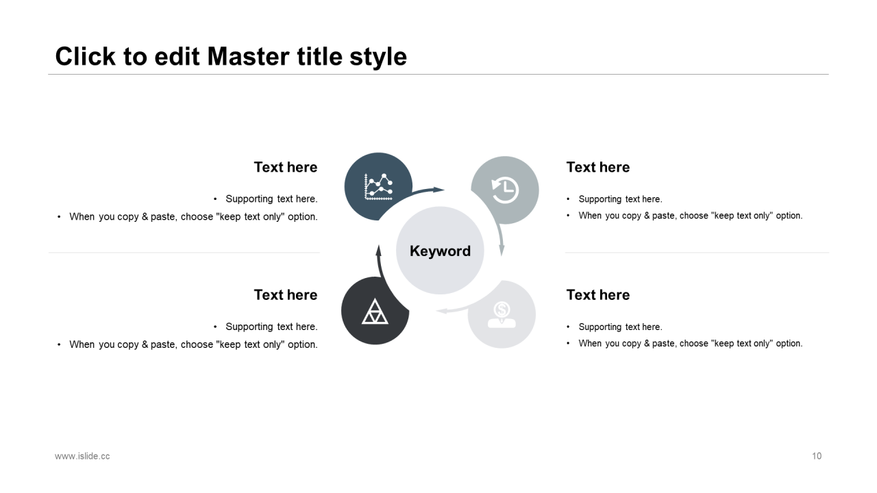黑色商务工作总结培训课件PPT案例