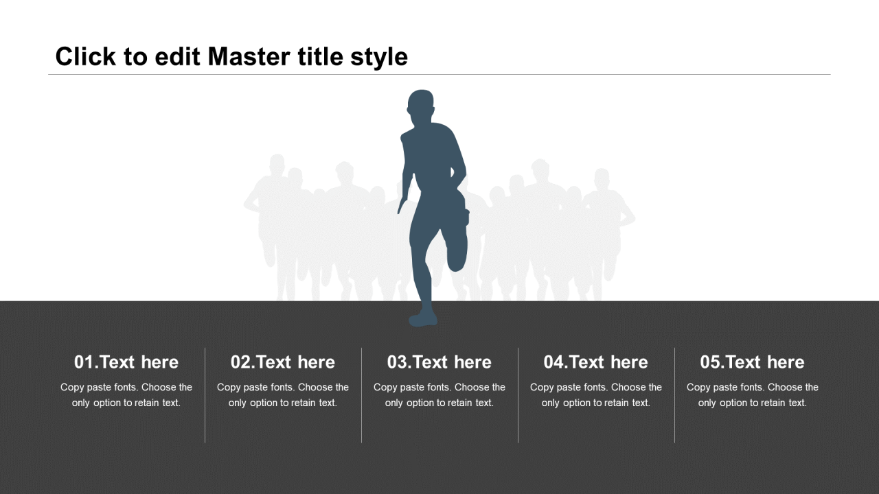 黑色商务工作总结培训课件PPT案例