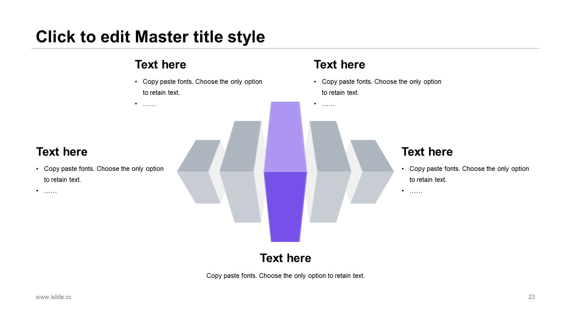 Multi-color simple geometric creative work summary PPT case
