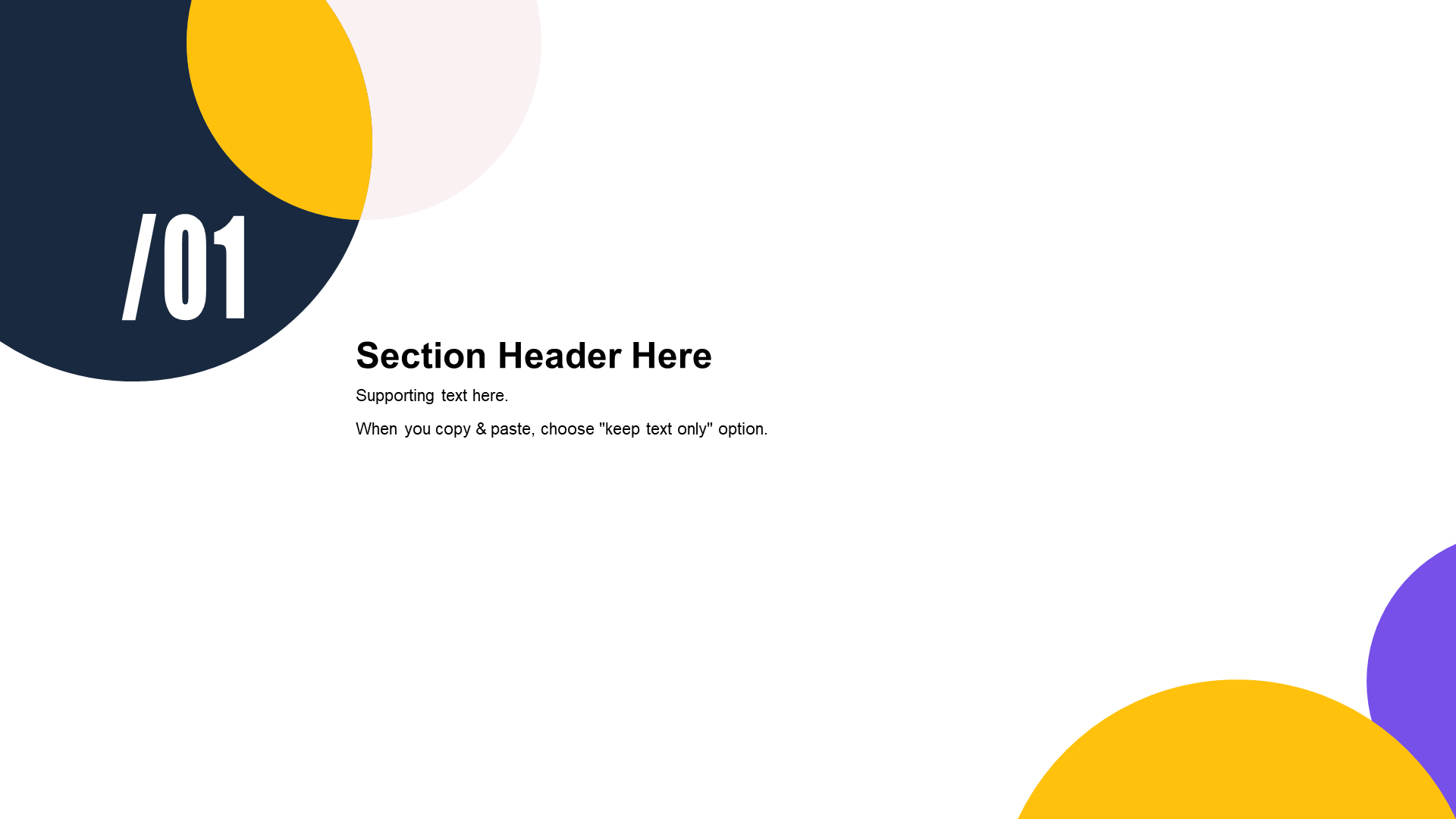 Multi-color simple geometric creative work summary PPT case