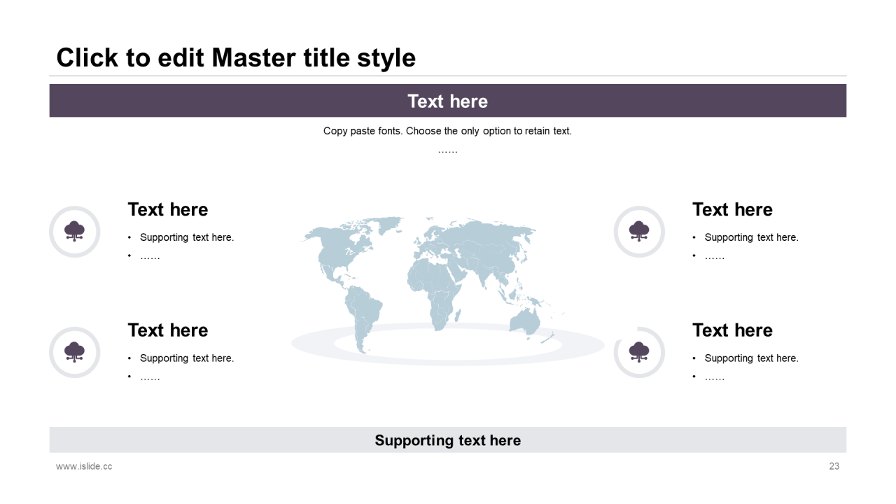 多色插画学习教育培训课件PPT案例