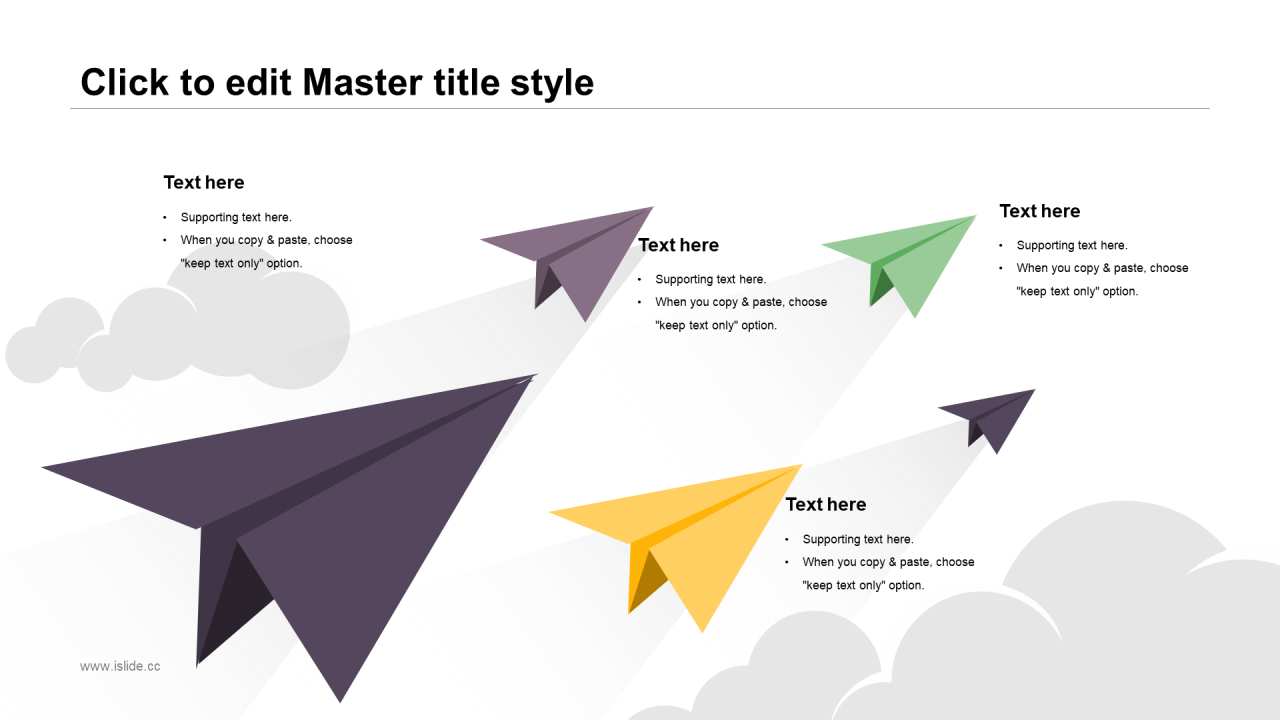 多色插画学习教育培训课件PPT案例