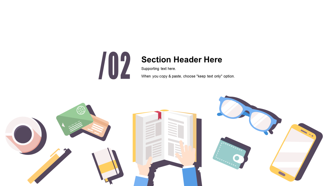 多色插画学习教育培训课件PPT案例