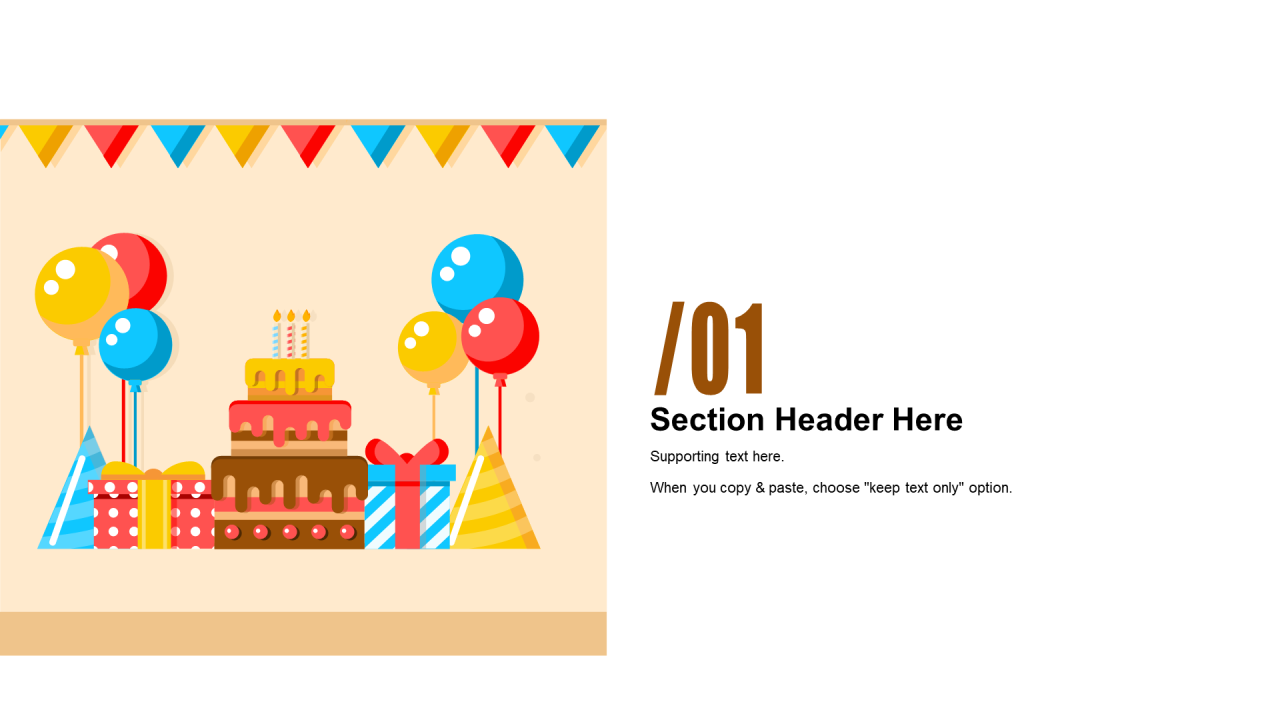 黄色插画儿童节市场营销活动策划PPT素材下载