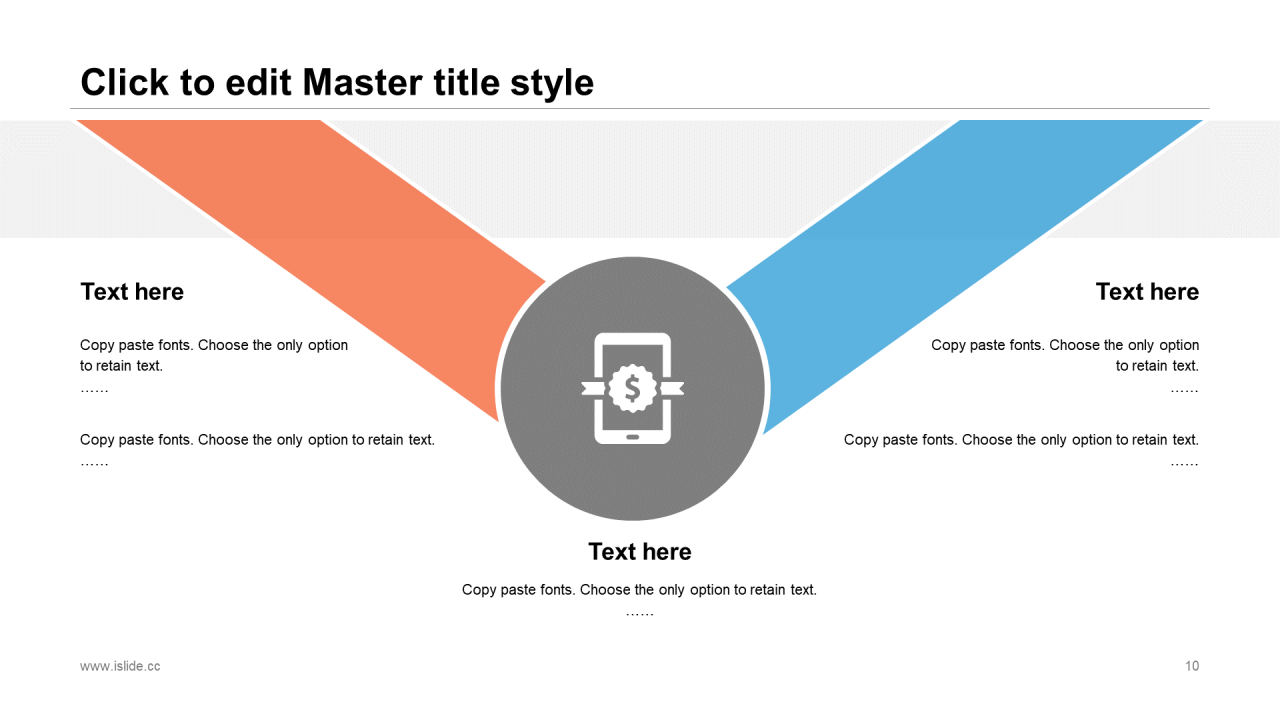 蓝色插画风娱乐市场营销商务营销策划PPT模板