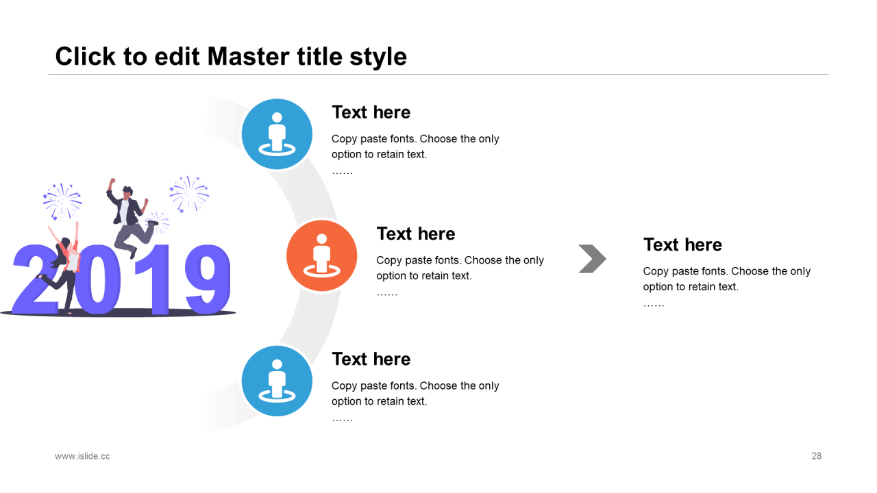 蓝色插画风娱乐市场营销商务营销策划PPT模板