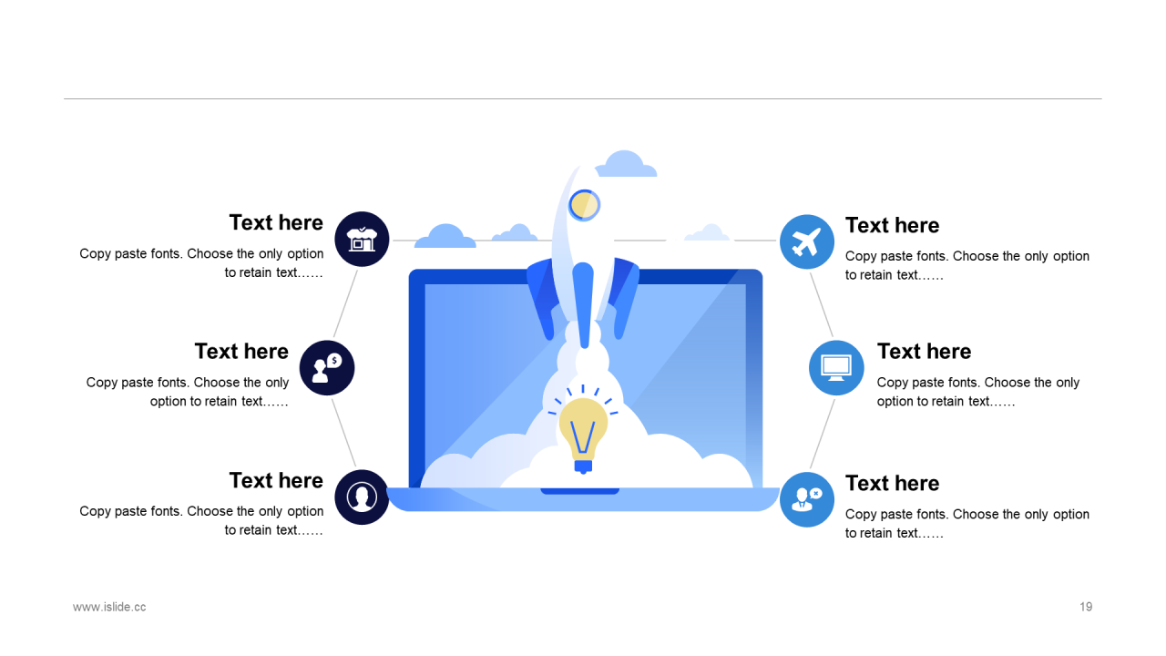 多色创意几何风[奔赴月球]主题工作总结PPT模板
