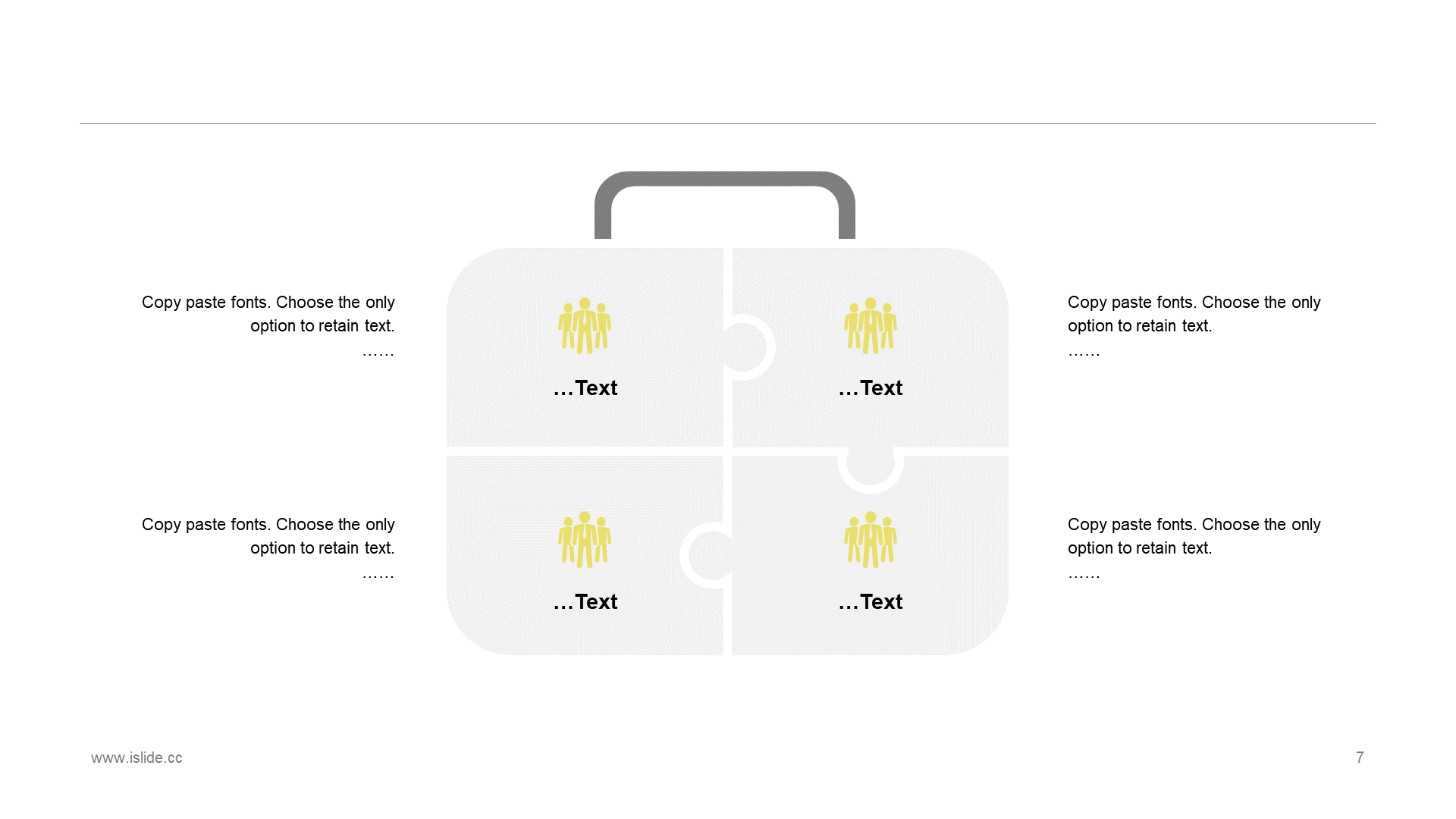 Yellow Creative Party Building Work Summary PPT Case