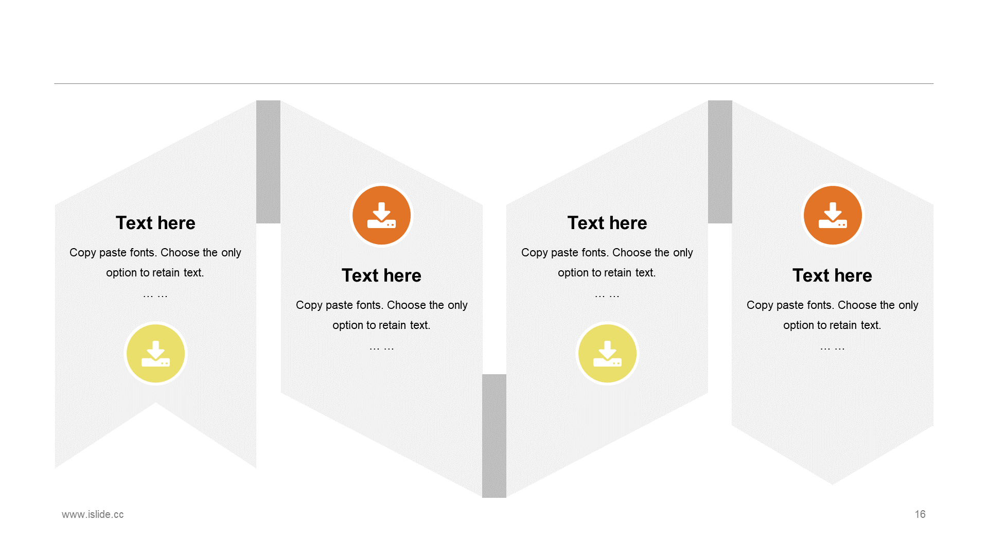 Yellow Creative Party Building Work Summary PPT Case