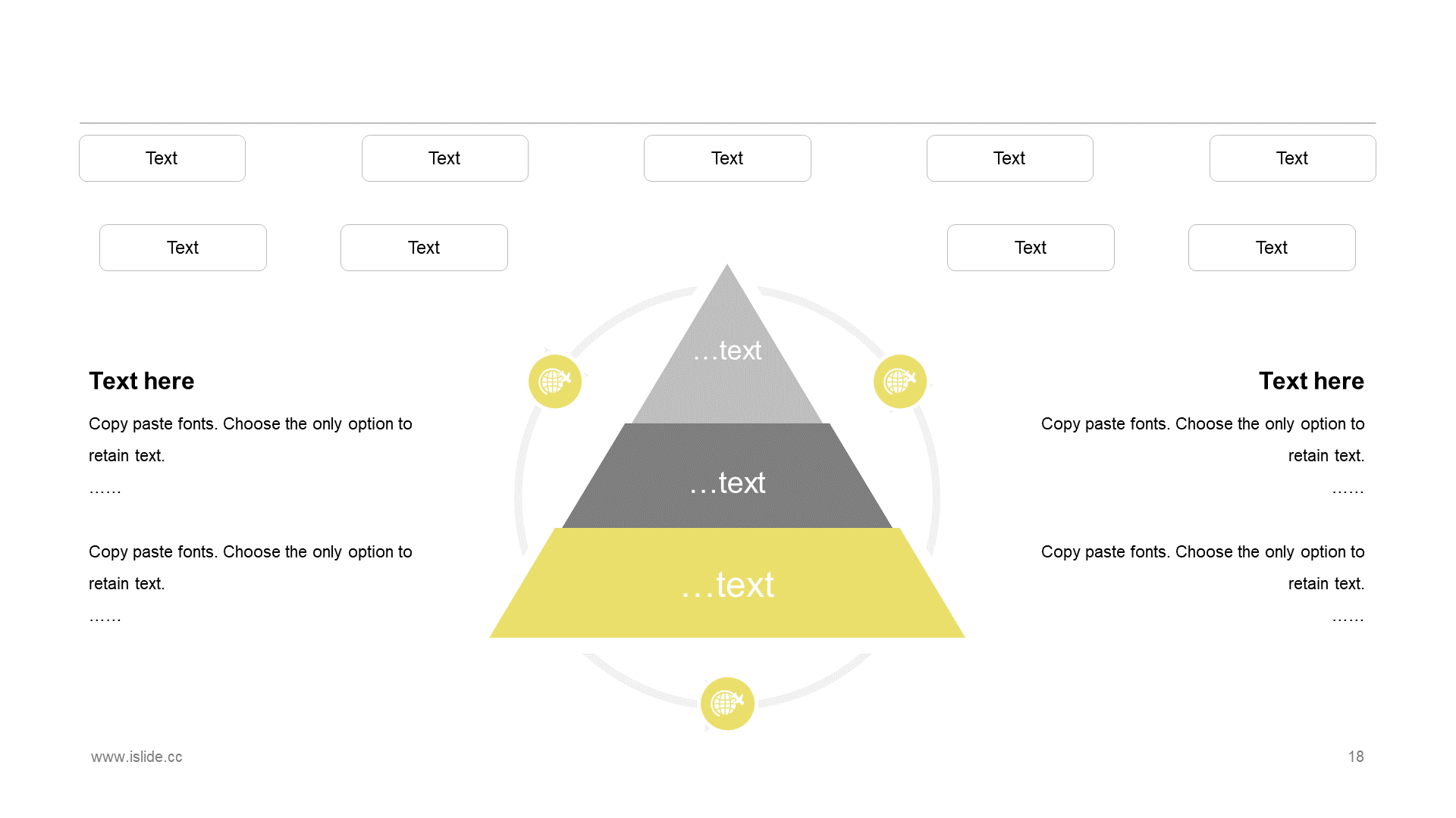 Yellow Creative Party Building Work Summary PPT Case