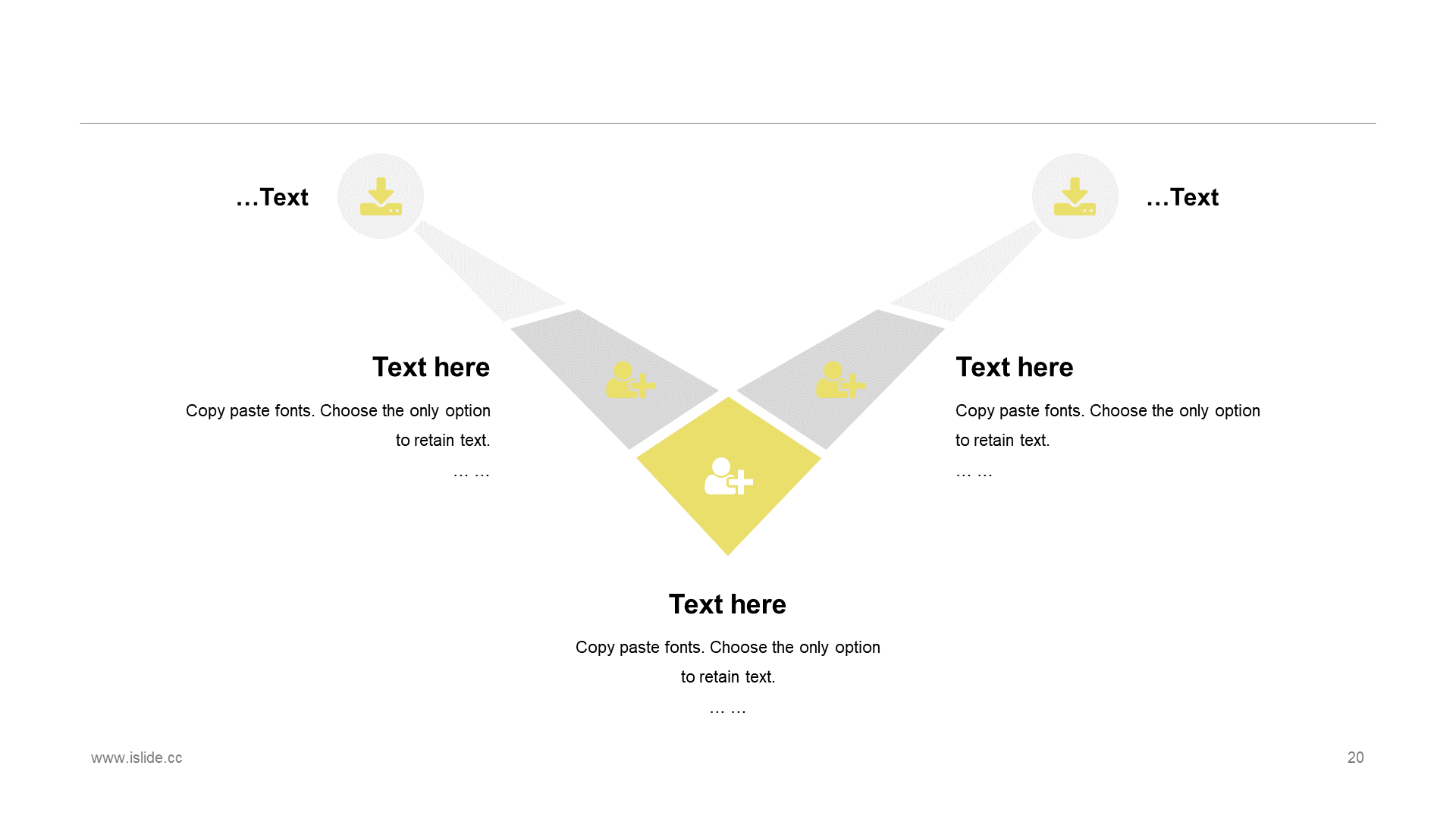 Yellow Creative Party Building Work Summary PPT Case