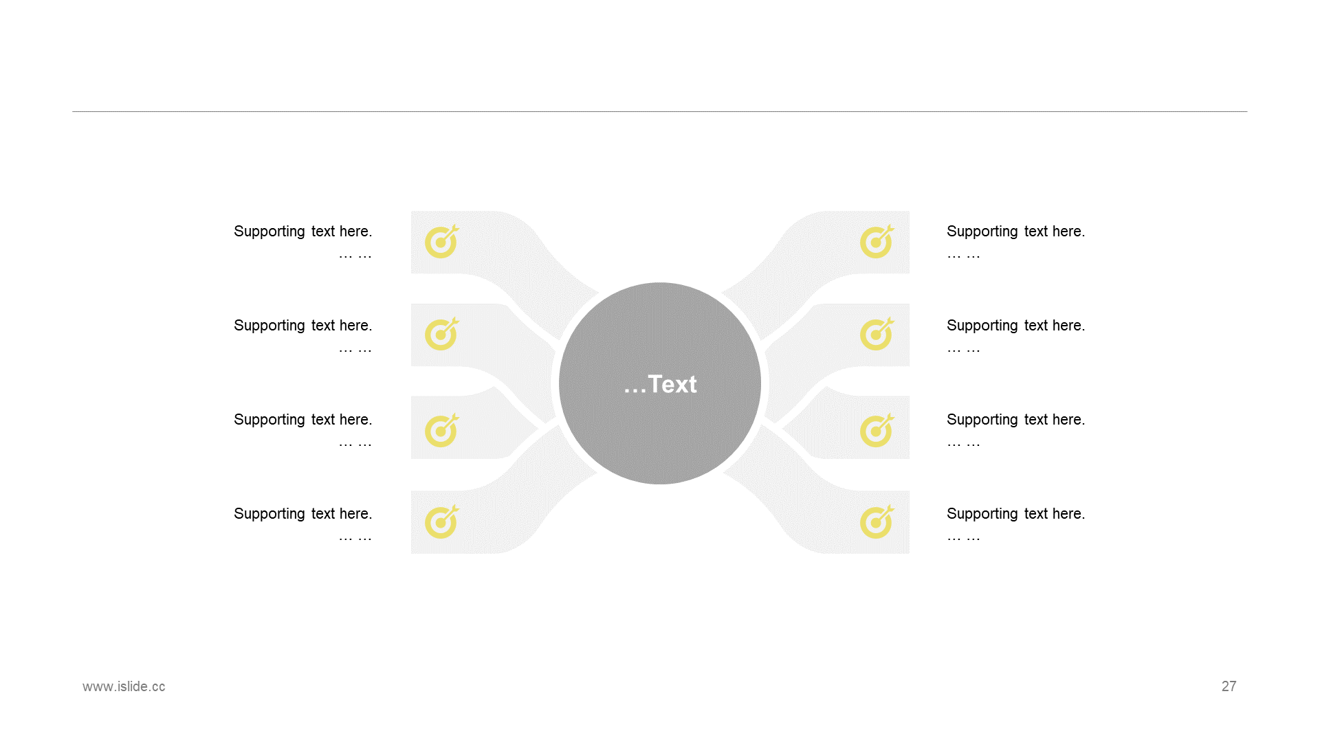 Yellow Creative Party Building Work Summary PPT Case