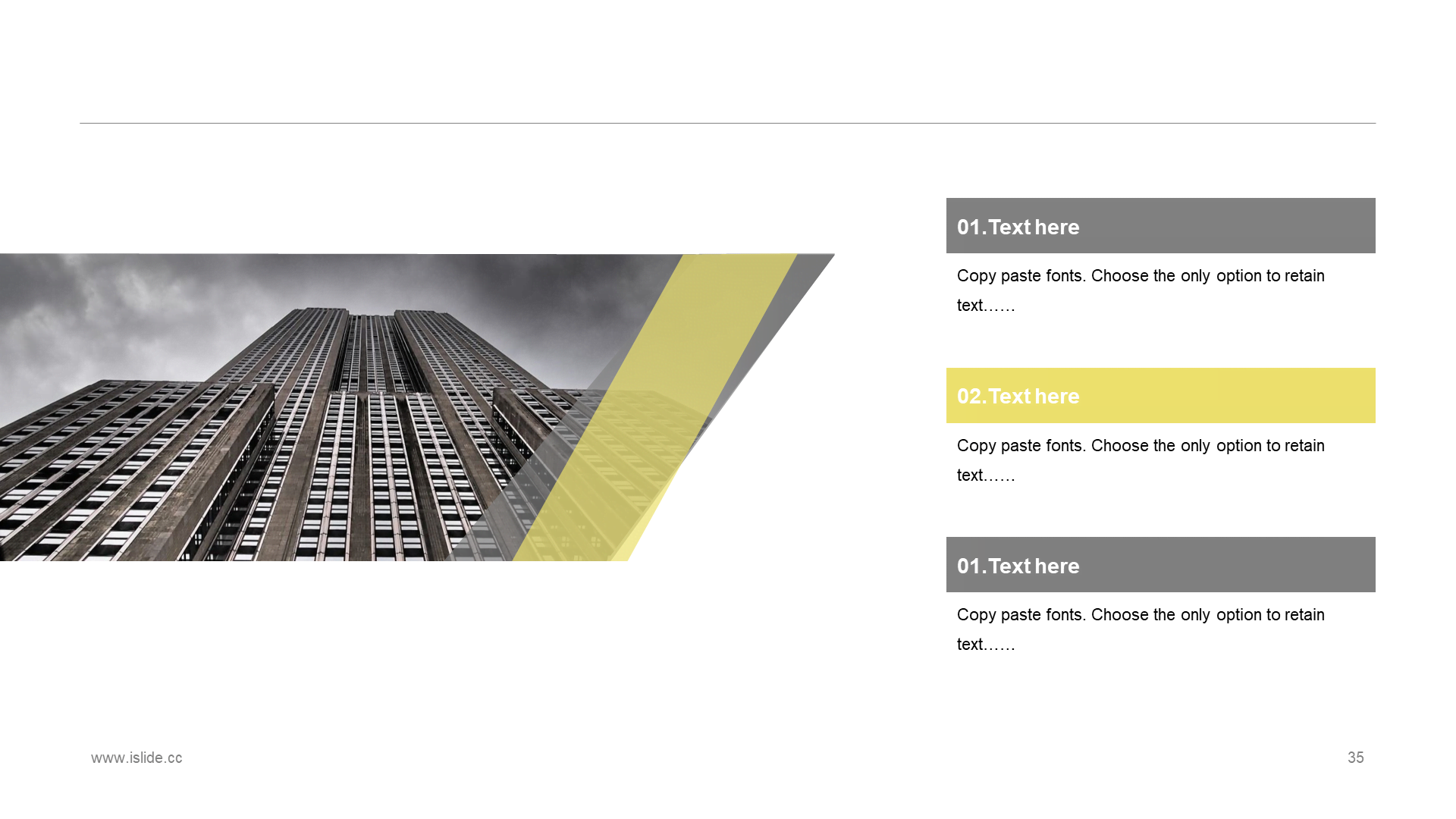 Yellow Creative Party Building Work Summary PPT Case