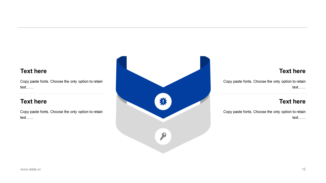 蓝色创意医疗健康工作总结PPT案例