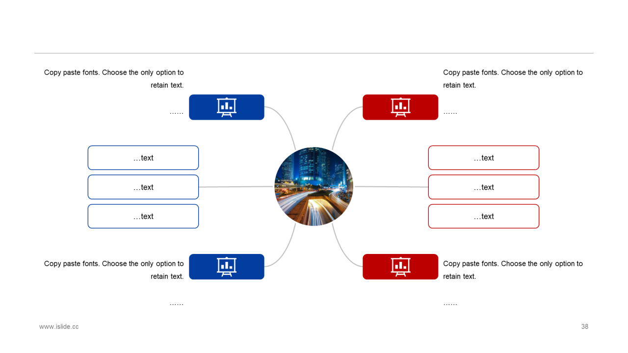 蓝色创意医疗健康工作总结PPT案例