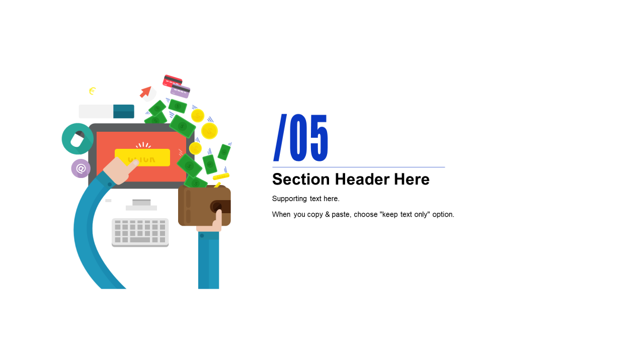 蓝色插画教育学习工作总结PPT案例