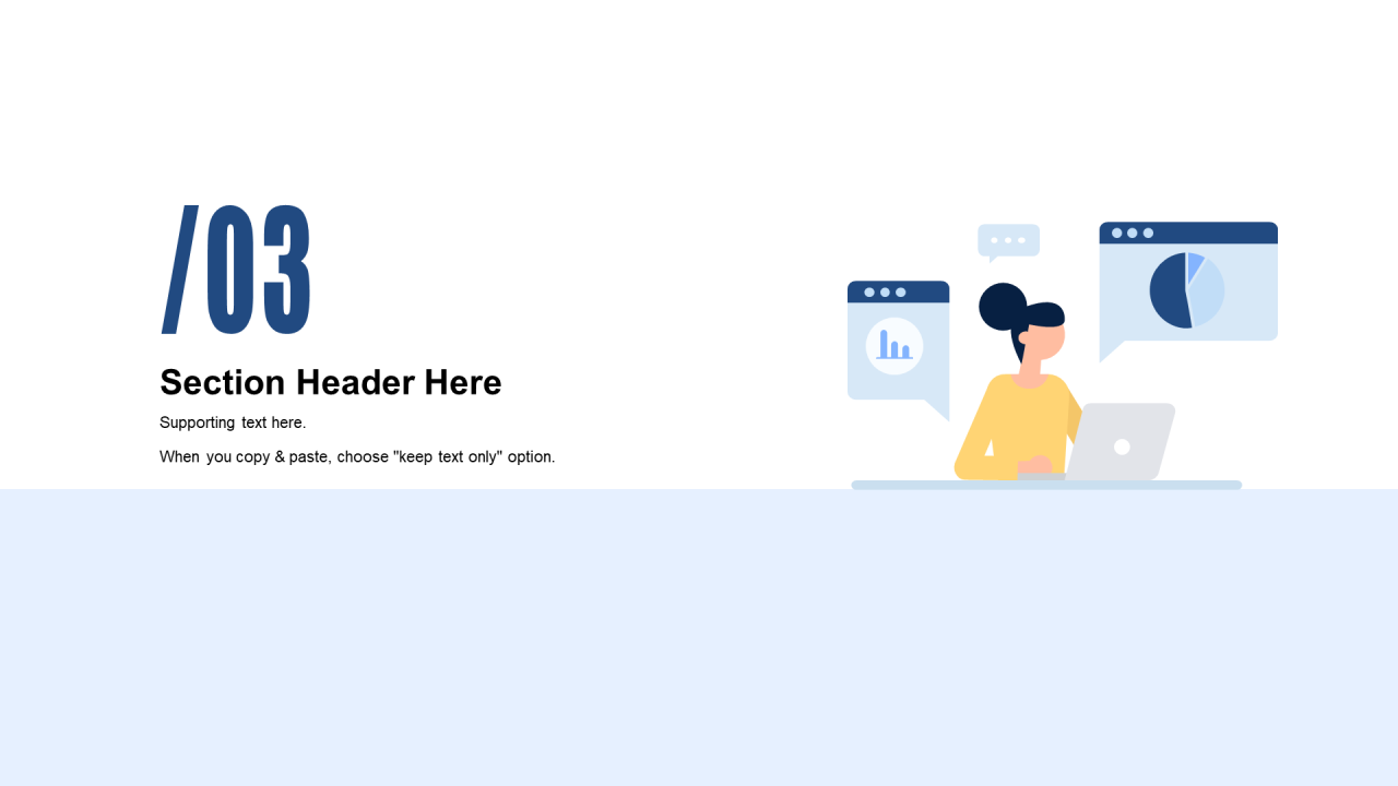 白色商务互联网通讯工作总结PPT案例