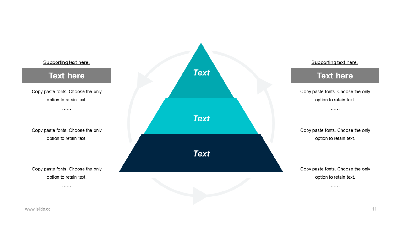 蓝色科技智能工作总结商业计划书PPT案例