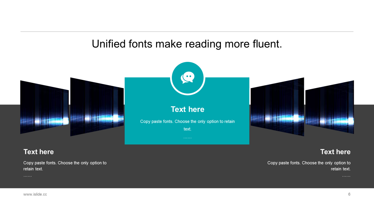 蓝色科技智能工作总结商业计划书PPT案例