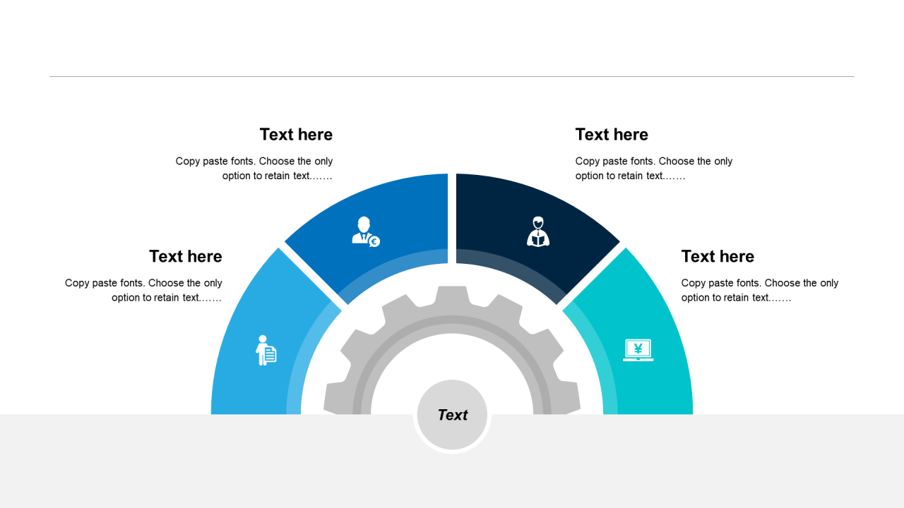 蓝色科技智能工作总结商业计划书PPT案例