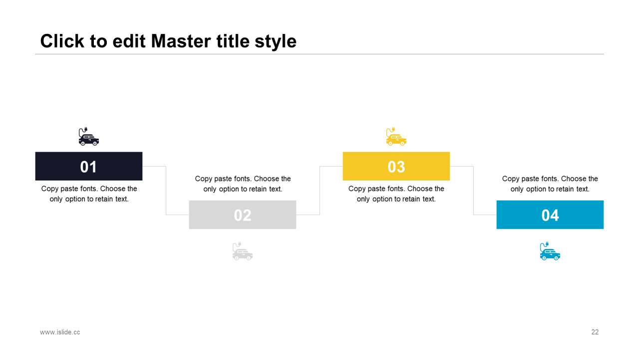 多色插画汽车交通工作总结PPT案例