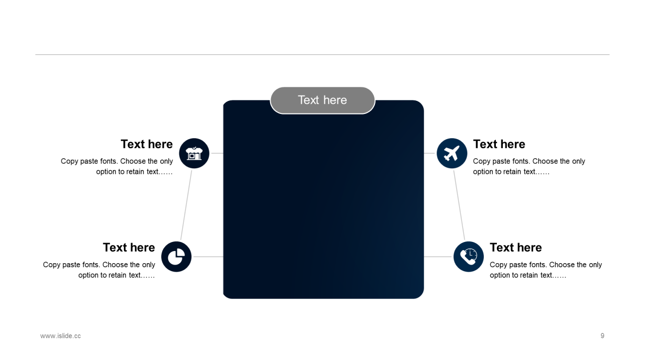 黑色科技智能工作总结季度工作计划汇报PPT模板