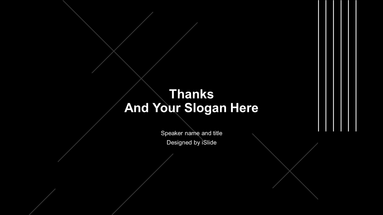 黑色简约创意商务工作总结PPT案例