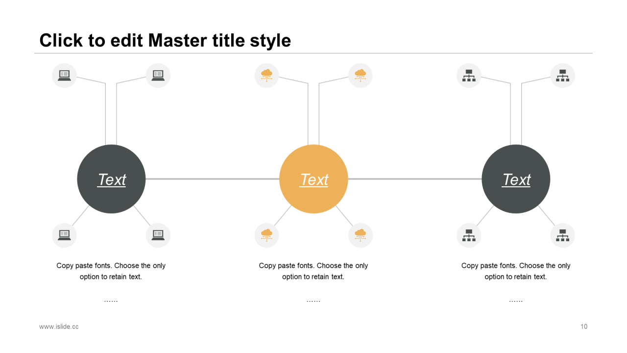 黄色创意科技智能工作总结PPT案例