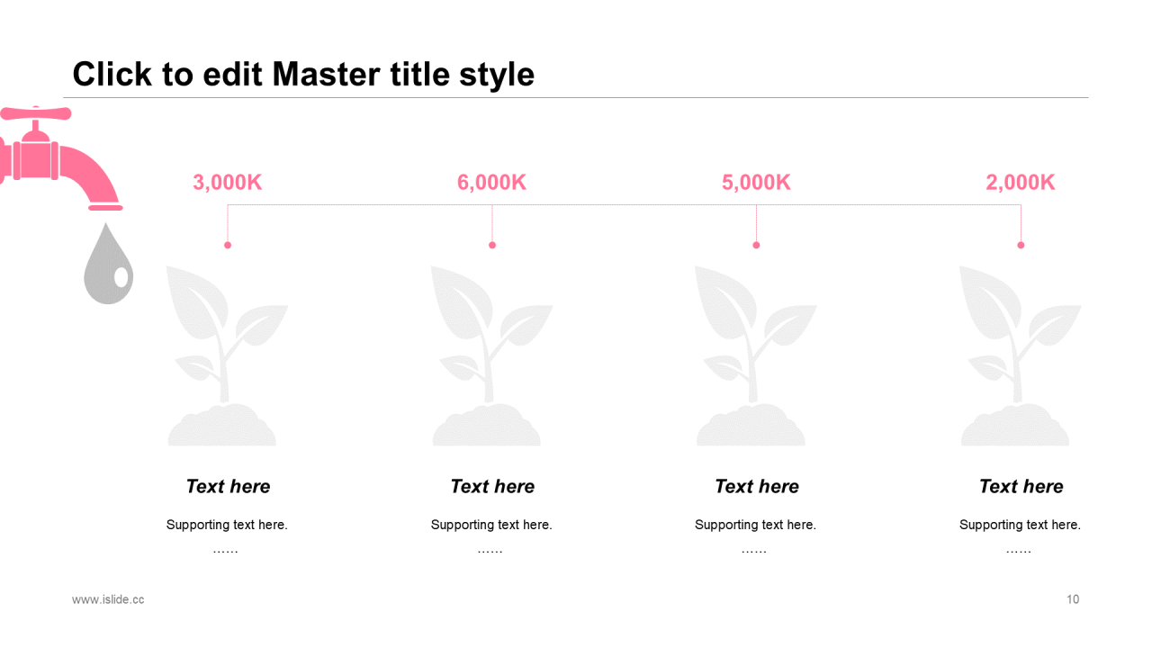 多色创意植物花卉市场营销PPT案例
