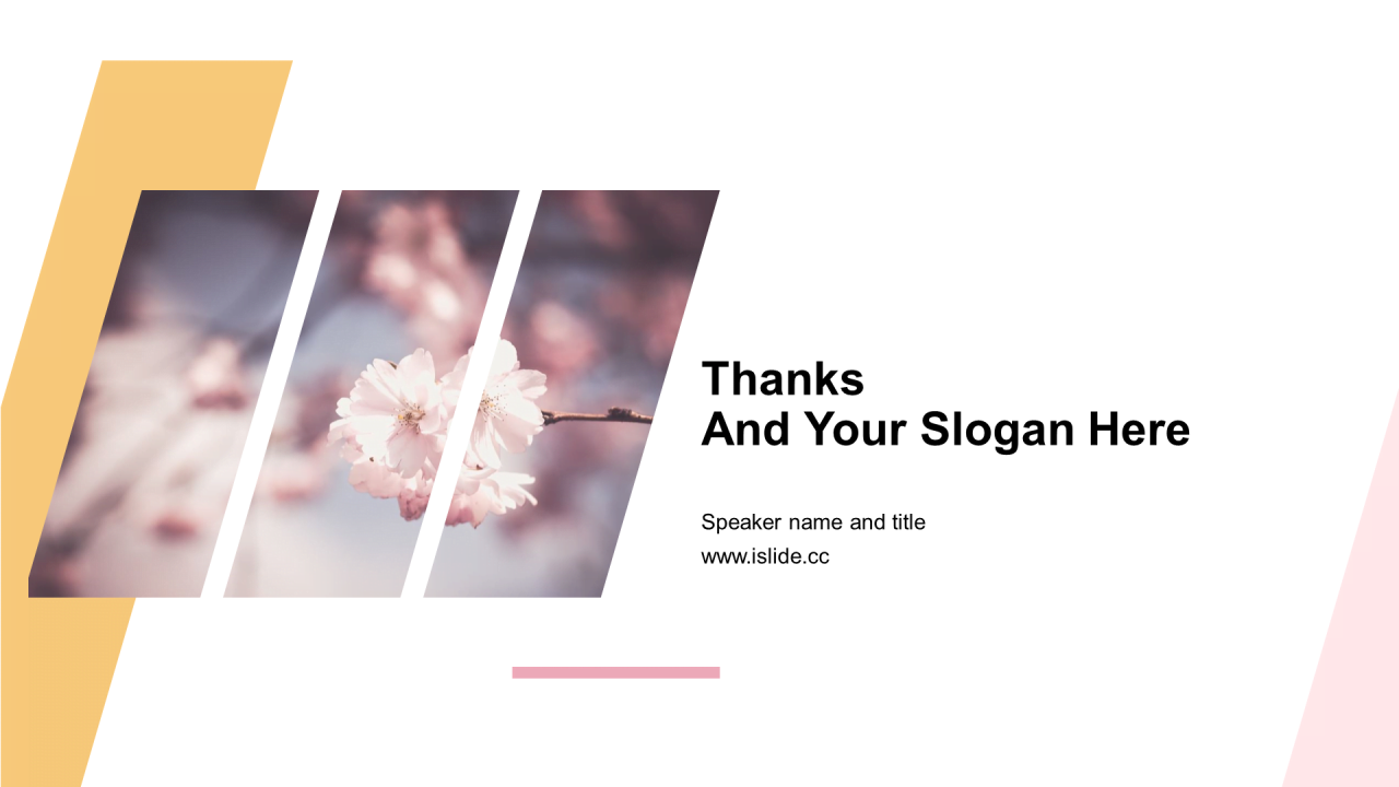 多色创意植物花卉市场营销PPT案例