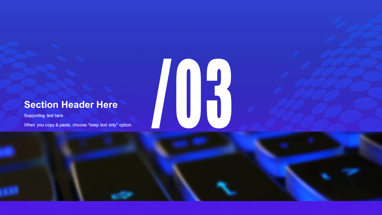 蓝色创意商务科技工作总结PPT案例