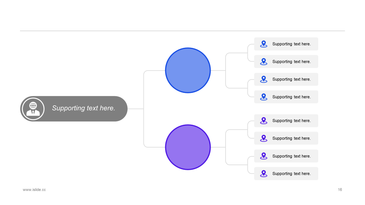 蓝色创意商务科技工作总结PPT案例