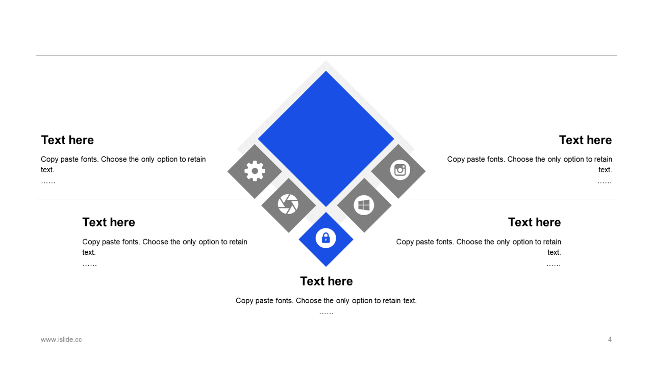 蓝色创意商务科技工作总结PPT案例