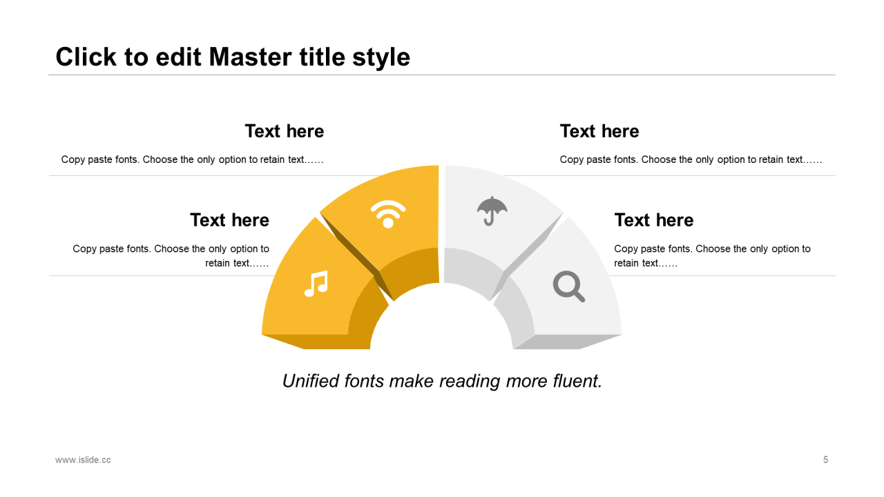 黄色创意个人岗位竞聘述职PPT素材下载