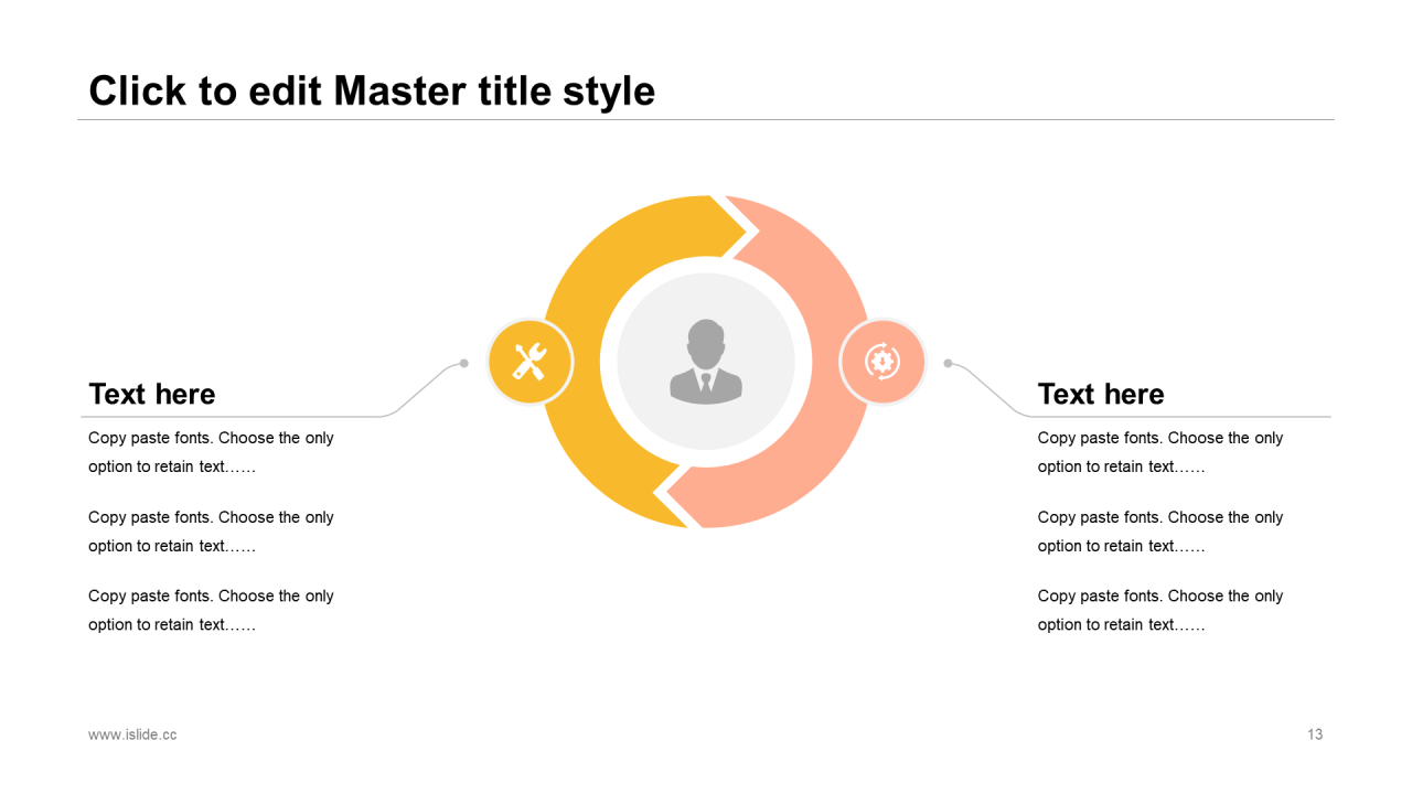 黄色创意个人岗位竞聘述职PPT素材下载