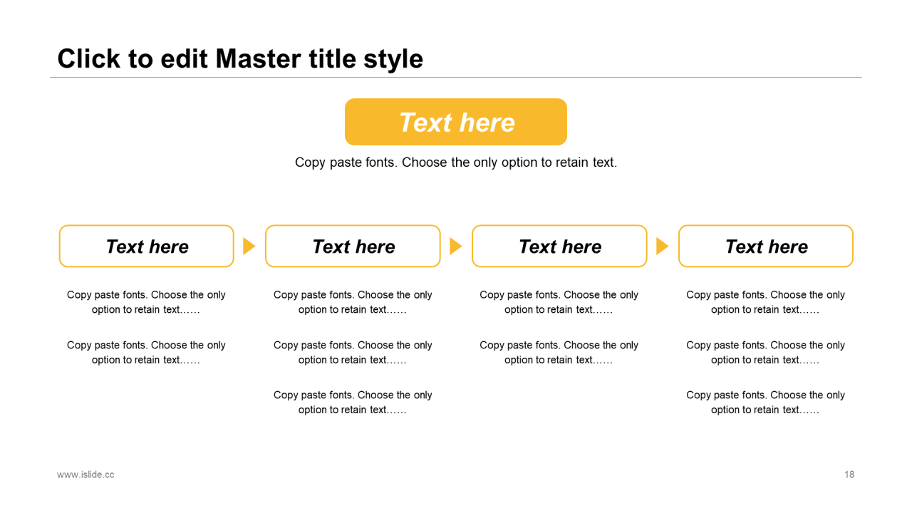 黄色创意个人岗位竞聘述职PPT素材下载