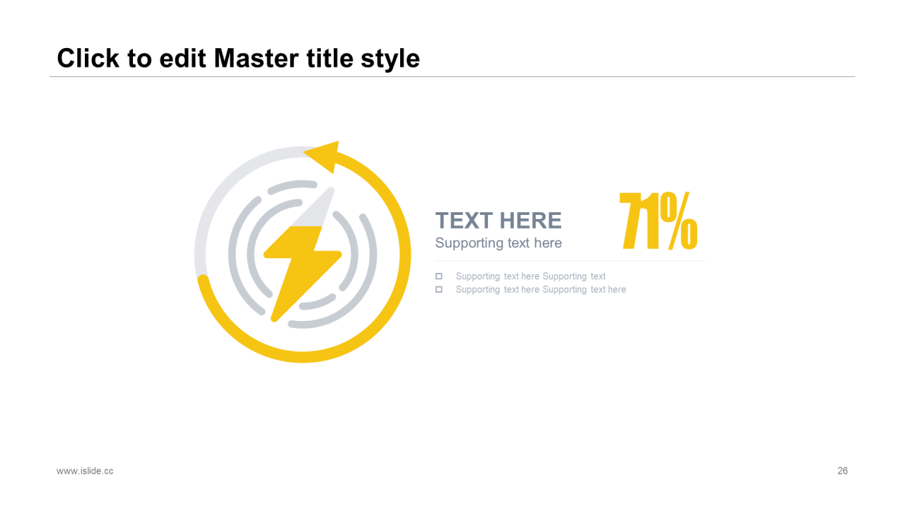 黄色创意个人岗位竞聘述职PPT素材下载