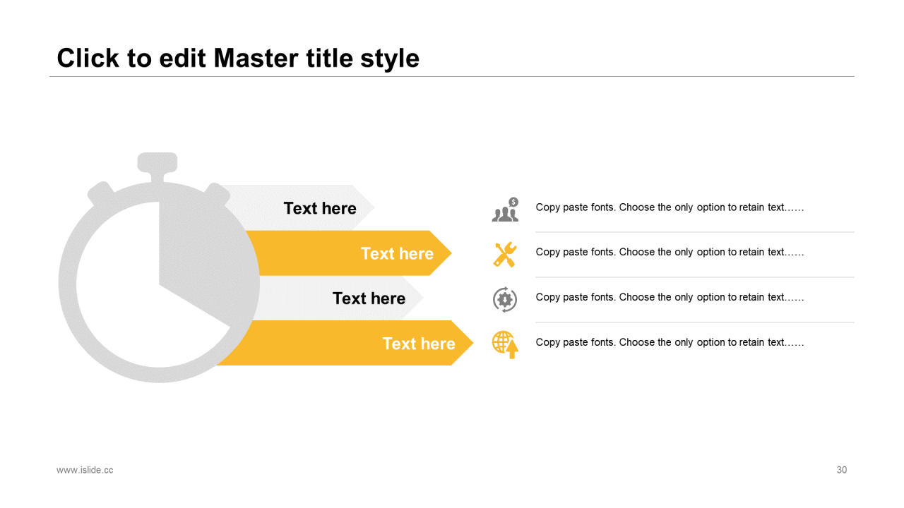 黄色创意个人岗位竞聘述职PPT素材下载
