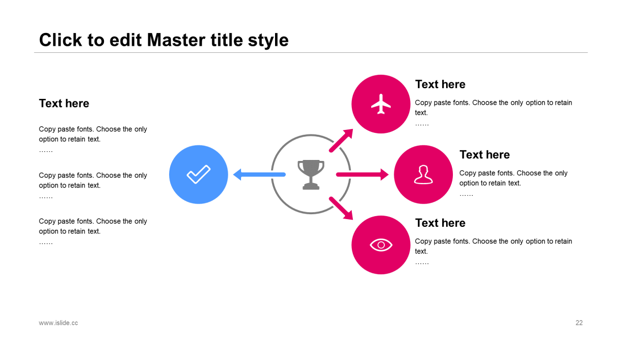 多色创意简约风年终工作总结汇报PPT模板