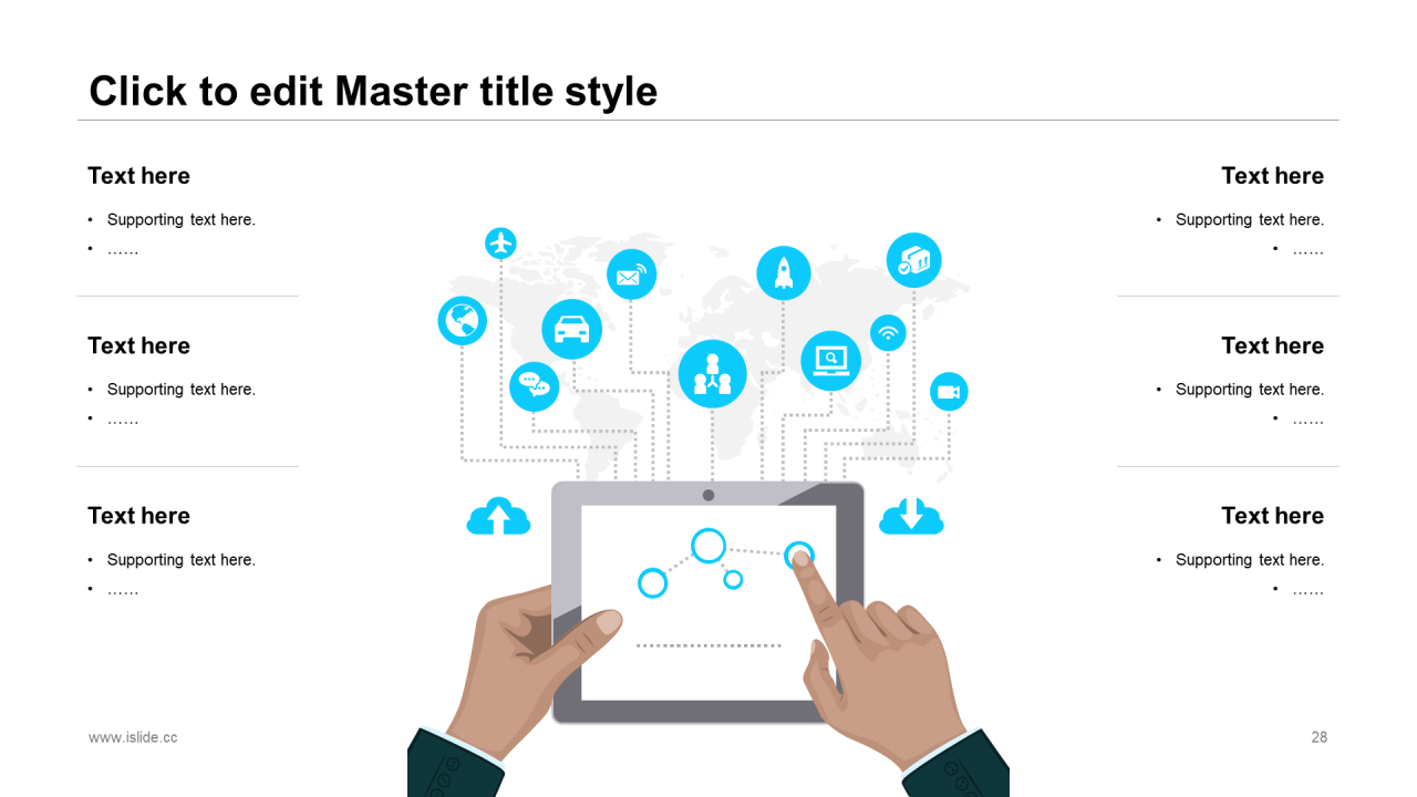 多色创意商务地产工作总结PPT案例